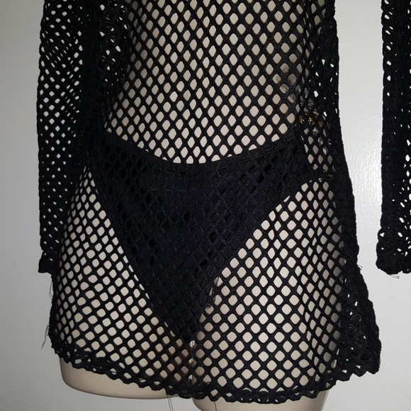 3-piece gold chain link bikini/cover up - Picture 3 of 4